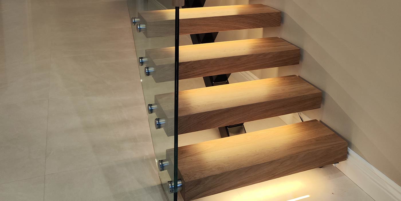 glass staircases